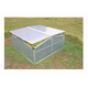 eoshop MINI parna soba DVOJNO 2okna polikarbonat 1m2 1x1x0,5m