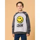 Sinsay - Dukserica sa štampom SmileyWorld® - svetlo siva