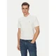 Tommy Hilfiger za moške. MW0MW39249 Bela majica z V-izrezom (L), Priložnostno, Bombaž, Kratek rokav