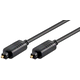 MicroConnect Toslink optični kabel 5m, črne barve