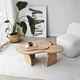 Hanah Home Klub sto Melted, 105x35x65 cm, Bež