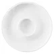 Lilien stojalo za jajce iz porcelana Bellevue, belo (6 kos)