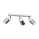 Stropno spot svetlo NEST 3xGU10/8W/230V, bela/hrom