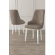 Hanah Home Set stolica Trex, 46x95x42 cm, 2 komada, Belo-smeđe