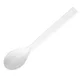 Hendi Žlica za solate iz SAN-plastike, odporna do 80 °C, bela, dolžina 335 mm – Hendi 564400