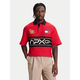 Tommy Hilfiger Polo majica F1 Movie Race Day MW0MW41393 Rdeča Relaxed Fit