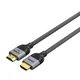 UTK 8K pleteni najlonski HDMI kabel, 1 m, siv