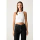 adidas Originals crop top ženski z viskozo Essentials