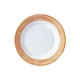 Plitev krožnik Arcoroc Brush premera 23,5 cm, oranžen (12 kos)
