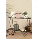 Aberto Design Polica Halka D2K, 35 x 33 x 10 cm, Crna