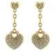 Ladies Earrings Guess JUBE05210JWYGT-U Golden