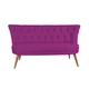 Atelier Del Sofa 2-sedežna zofa, Richland Loveseat - vijolična