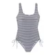 VENICE BEACH Enodelne kopalke Summer temno modra / bela