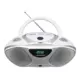 slomart Blaupunkt BB14WH CD predvajalnik CD snemalnik Srebrn, Bel