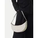 Usnjena torbica Karl Lagerfeld K/AUTOGRAPH bela barva, B1W30236