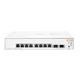 HPE Hewlett Packard Enterprise Aruba Instant On 1930 Managed L2+ Gigabit Ethernet (10/100/1000) 1U White (JL680A)