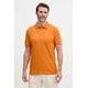 BOSS Orange polo majica moška bombažna z elastanom Passenger