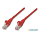 INTELLINET U/UTP kabel PATCH CAT5E, crveni, 1.0m