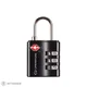 Ključavnica Lifeventure TSA Combi Lock - black