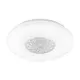 Eglo Cpasso 1 plafonjera/1, led, 23w, 2500lm, prečnik 340, hrom/bela