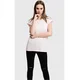 Womens T-shirt with extended shoulder pink