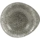 CHURCHILL Raku Quartz Black globok krožnik, okrogel, dolžina: 160 mm, širina: 145 mm (12 kos)