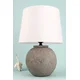 Opviq Stona lampa YL748, 30x22x44 cm, Sivo-bela
