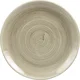 CHURCHILL Stonecast Antique Taupe plitev krožnik, okrogel, o: 260 mm (12 kos)