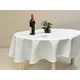 Stolnjak Ovalni 160x220cm Elid White ( VLK0001360elidwhite )