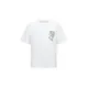 JACK & JONES Majica JORSUMMER svetlo zelena/črna/bela