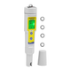 pH meter z merjenjem temperature - LCD - {{Obseg_merjenja}}