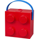 LEGO KUTIJA ZA UŽINU SA RUČKOM: CRVENA