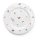 Desertni krožnik GRAND CRU COTTAGE 23 cm, bela, porcelan, Rosendahl