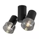Rabalux Plafonska spot lampa Hatice, 2xE14, Crna