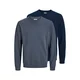 JACK & JONES Pulover mornarska / golobje modra