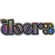 The Doors Sonic Silver Našitek za šivanje 28 x 90 mm