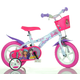 DINO kolesa - Otroško kolo 12 612GLBA - Barbie 2018