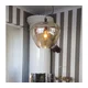 ByRydens 4200870-5503 - Luster na sajli BELLISSIMO 1xE27/8W/230V zadimljeno/braon