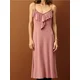 Sinsay - Midi haljina s bretelama - pastelno roze
