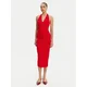 JACQUEMUS Cocktail obleka 25E251DR232-1026 Rdeča Regular Fit