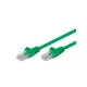 Goobay U/UTP CAT 5e LAN patch 10m zelen povezovalni kabel