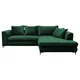 Livetastic KOTNA GARNITURA S POSTELJNO F, zelena tekstil