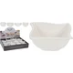 Koopman Bele porcelanaste sklede za prigrizke 9 cm