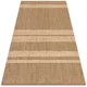 Decormat Zunanja preproga Bež v vrsticah 60x90 cm