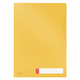 Žuti neprozirni uredski fascikl Leitz Cosy, A4