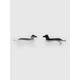 Blue Tomato Dashund Earrings Jewellery silver stainless steel