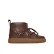 Inuikii Škornji za sneg Full Leather Gloss 1001.001.0371 Rjava