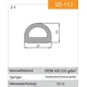 shumee SJÄLVHÄFTANDE PACKNING SVART SD-112-0 21*15MM MB - 50 MB - USZ SD-112