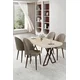 Hanah Home Trpezarijski set, 5 komada, Bež