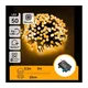 Aigostar - LED spoljni lanac 50x LED / 8 funkcija, 3xAA, 5,3 m, IP44, topla bela